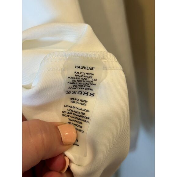 Halfheart White Casual Pants and Sweatshirt - Picture 6 of 9